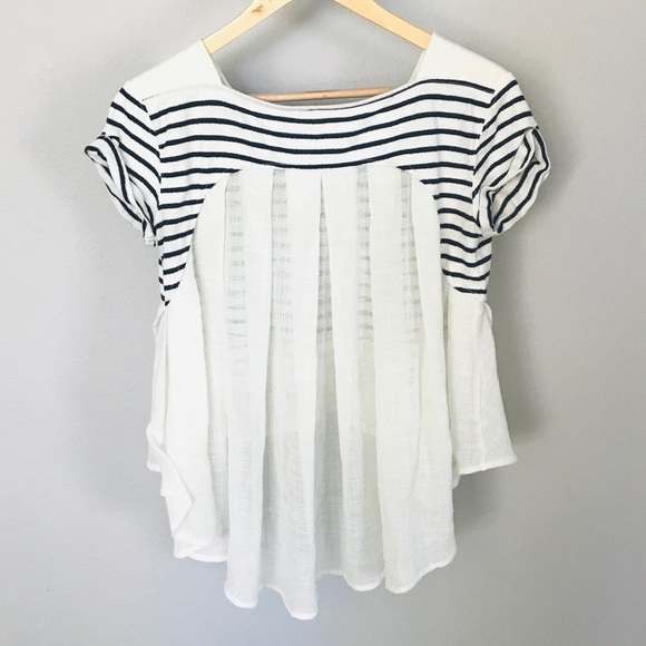 Free People French Kiss Flowy Boho Top - Picture 2 of 3